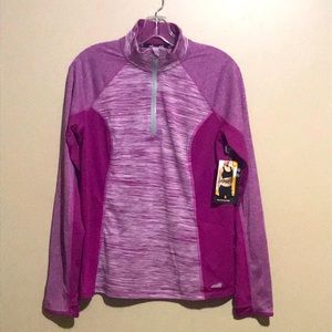 Avia Half Zip Athletic Pullover Women’s Medium NWT